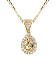 10K Yellow Gold Nugget Necklace | Appx. 1 - 5 Grams