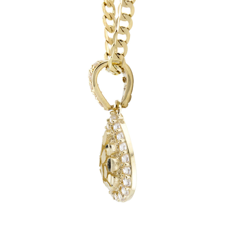 10K Yellow Gold Nugget Necklace | Appx. 1 - 5 Grams