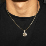 10K Yellow Gold Round Nugget Necklace | Appx. 1.8 - 5.8 Grams