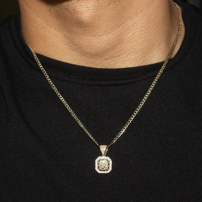10K Yellow Gold Nugget Necklace | Appx. 1.4 - 5.4 Grams