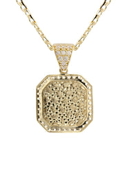 10K Yellow Gold Nugget Necklace | Appx. 1.8 - 5.8 Grams