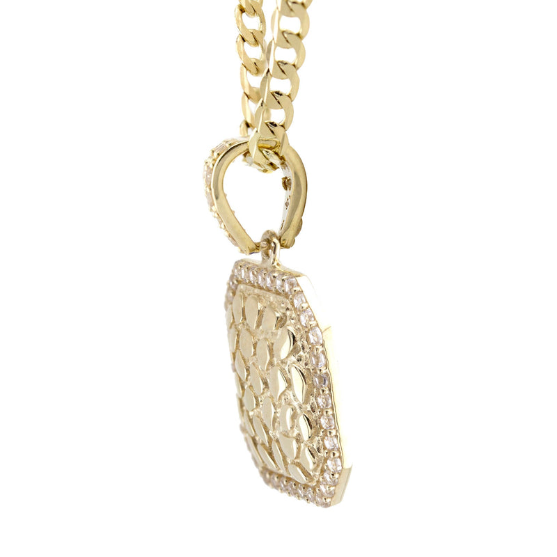 10K Yellow Gold Nugget Necklace | Appx. 1.8 - 5.8 Grams
