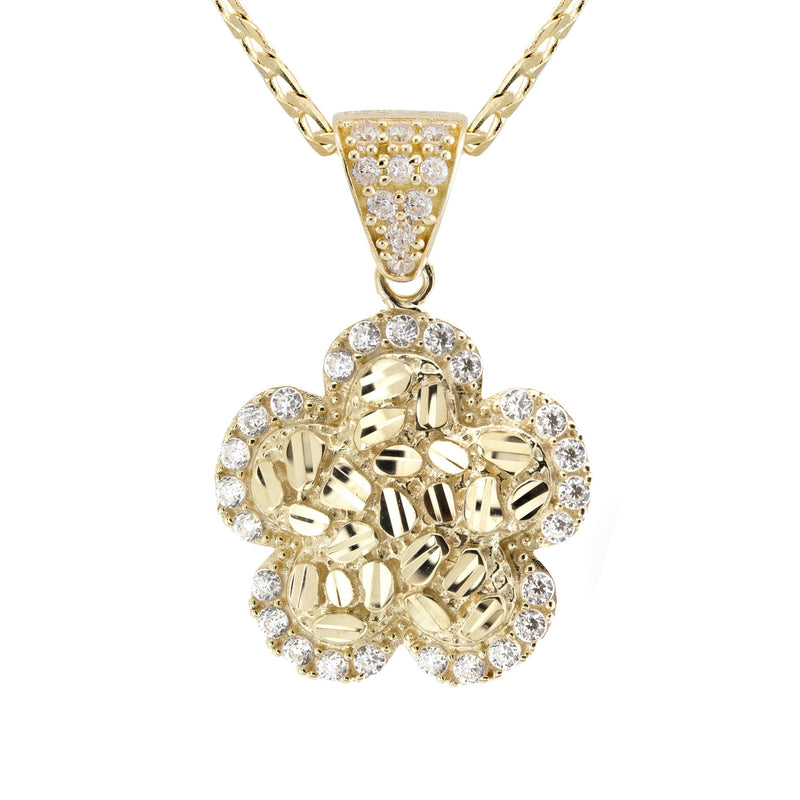 10K Yellow Gold Nugget Necklace | Appx. 2 - 6 Grams