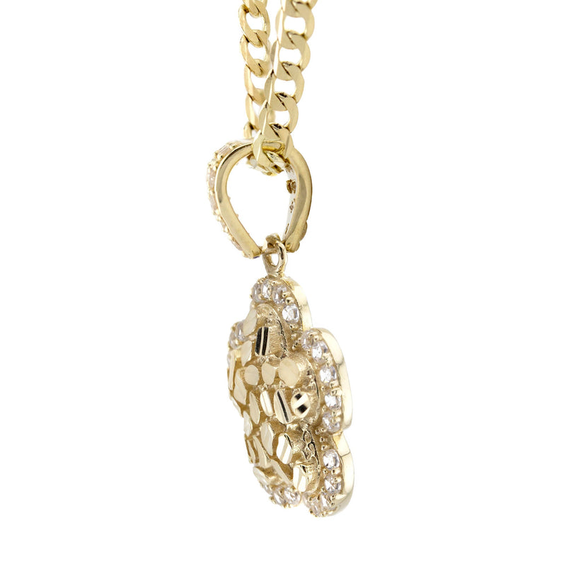 10K Yellow Gold Nugget Necklace | Appx. 2 - 6 Grams