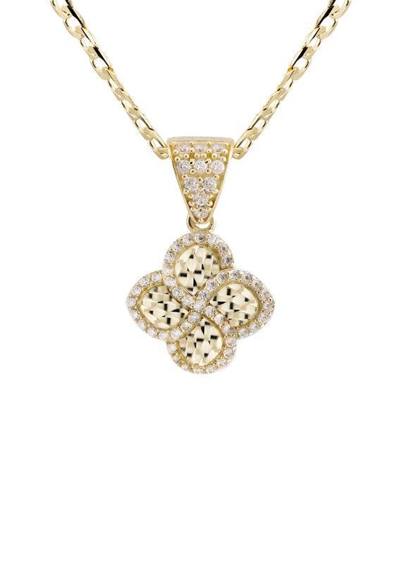 10K Yellow Gold Nugget Necklace | Appx. 1.5 - 5.5 Grams