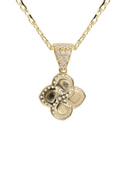 10K Yellow Gold Nugget Necklace | Appx. 1.5 - 5.5 Grams