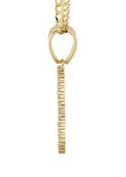 10K Yellow Gold Zodiac Scorpio Necklace | Appx. 17.2 Grams