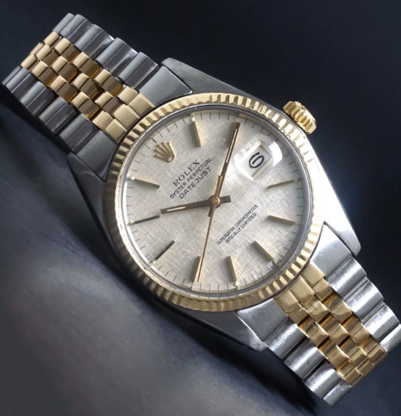 Rolex Datejust 16233 for Men | 36MM | Linen Dial | Two Tone | Jubilee Band