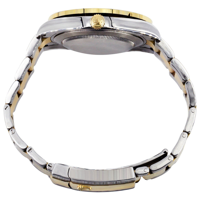 Rolex Datejust II Watch | 41 MM | 18K Yellow Gold & Stainless Steel | Custom Dawn Pink Dial | Oyster Band