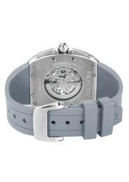 Frost NYC Mens Watch - Automatic Skeleton Stainless Steel Diamond Sport Watch | FRST-01-SS-D | Gray