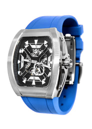 Frost NYC Mens Watch - Automatic Skeleton Stainless Steel Sport Watch | FRST-01-XS | Blue