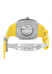 Frost NYC Mens Watch - Automatic Skeleton Stainless Steel Sport Watch | FRST-01-XS | Yellow