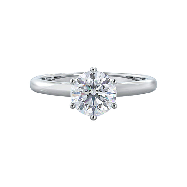 Sophia 2ct Round engagement ring setting
