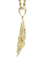 10K Yellow Gold Spider Necklace | Appx. 22 Grams