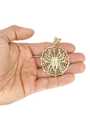 10K Yellow Gold Spider Necklace | Appx. 22 Grams