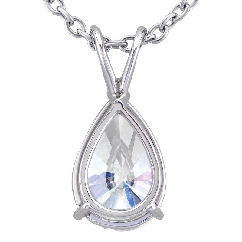 Women Jewelry - Diamond Necklace For Women | Lab Grown Pear Diamond Solitaire Pendant