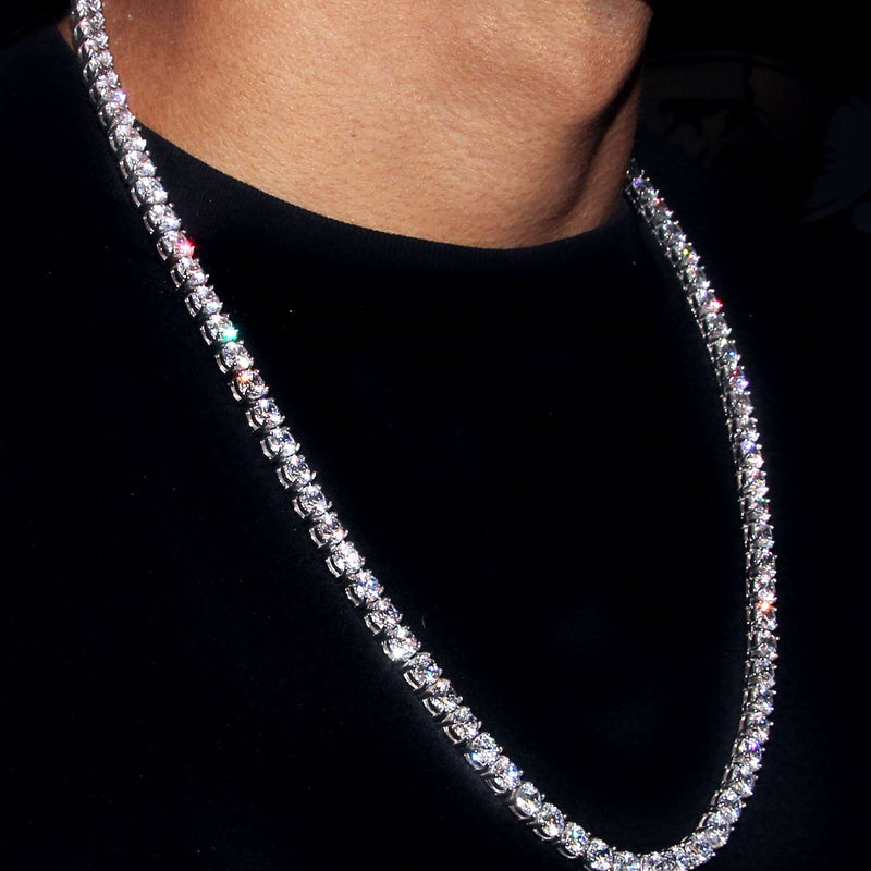 Iced Out Tennis Chain ( 6 MM )