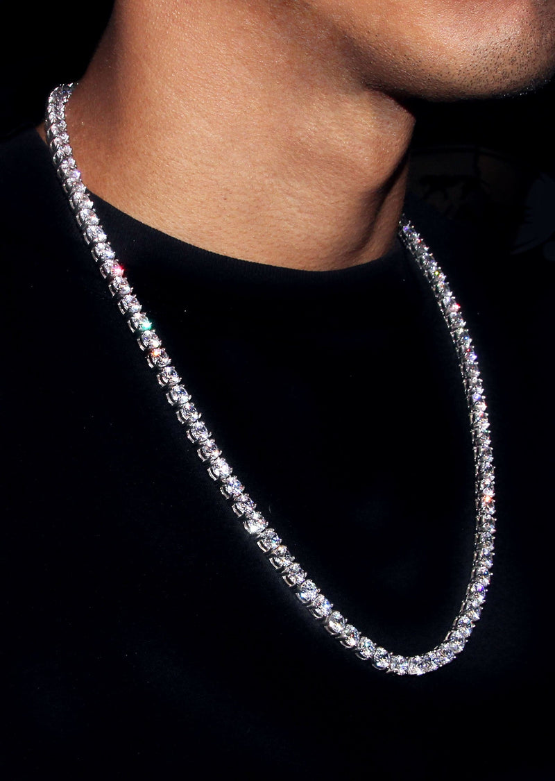 Iced Out Tennis Chain ( 6 MM )