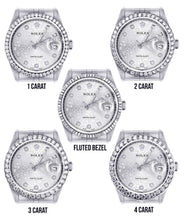 Diamond Mens  Rolex Datejust Watch 16200 | 36 MM | Diamond Rolex Textured Jubilee Dial | Jubilee Band