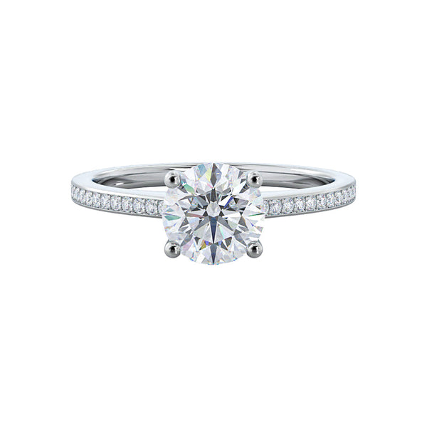 Vanessa 2ct Round engagement ring setting