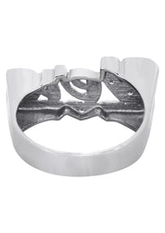 14K Diamond White Gold Name Ring | Appx. 4.3 Grams