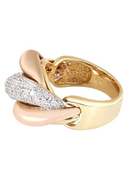 14K Ladies Diamond Cocktail Ring | 0.82 Carats | 7.37 Grams