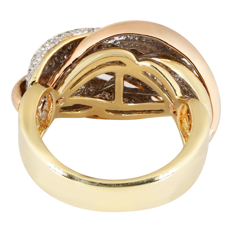 14K Ladies Diamond Cocktail Ring | 0.82 Carats | 7.37 Grams
