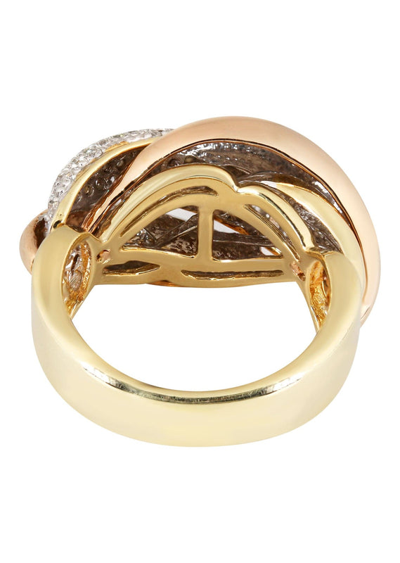 14K Ladies Diamond Cocktail Ring | 0.82 Carats | 7.37 Grams