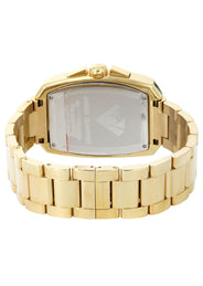 Mens Yellow Gold Tone Diamond Watch | Appx. 3.8 Carats