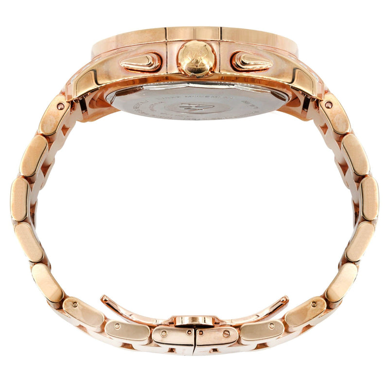 Mens Rose Gold Tone Diamond Watch | Appx. 8 Carats