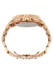 Mens Rose Gold Tone Diamond Watch | Appx. 8 Carats