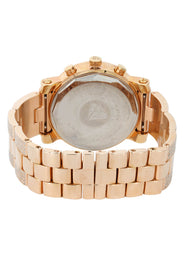 Mens Rose Gold Tone Diamond Watch | Appx. 8.5 Carats