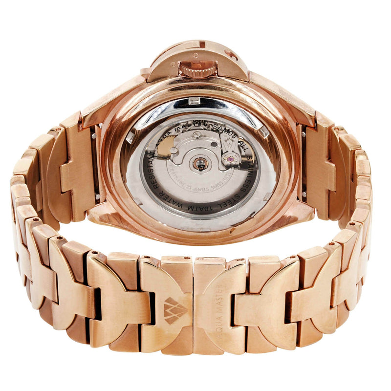 Mens Rose Gold Tone Diamond Watch | Appx. 7.25 Carats