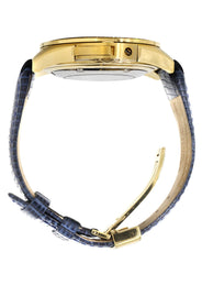 Mens Yellow Gold Tone Diamond Watch | Appx. 5 Carats