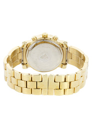 Mens Yellow Gold Tone Diamond Watch | Appx. 4.15 Carats