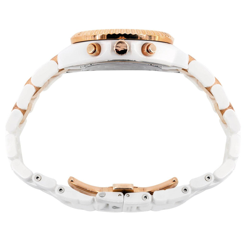Womens Rose Gold Tone Diamond Watch | Appx 3 Carats