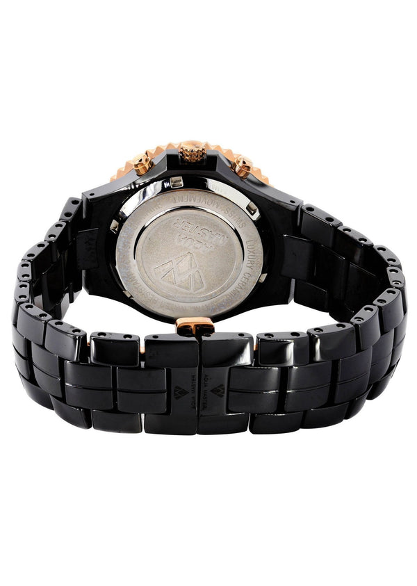 Womens Rose Gold Tone Diamond Watch | Appx 3.02 Carats