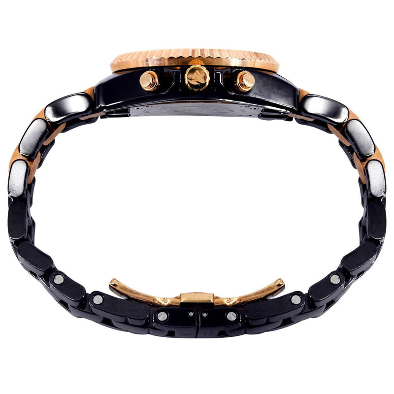 Womens Rose Gold Tone Diamond Watch | Appx 3.02 Carats