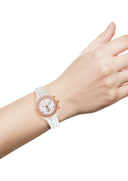 Womens Rose Gold Tone Diamond Watch | Appx 1.28 Carats