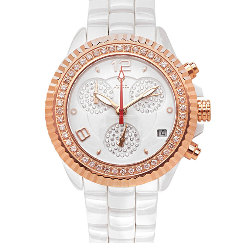 Womens Rose Gold Tone Diamond Watch | Appx 1.28 Carats