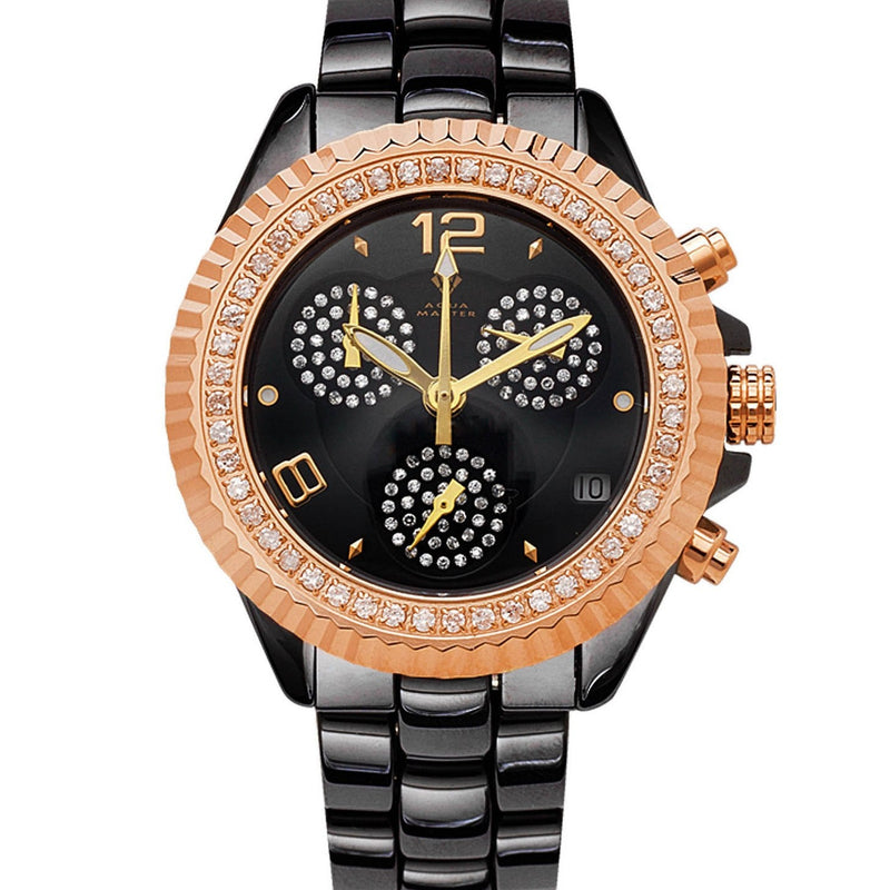 Womens Rose Gold Tone Diamond Watch | Appx 1.29 Carats