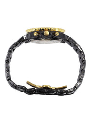 Mens Yellow Gold Tone Diamond Watch | Appx. 1.25 Carats