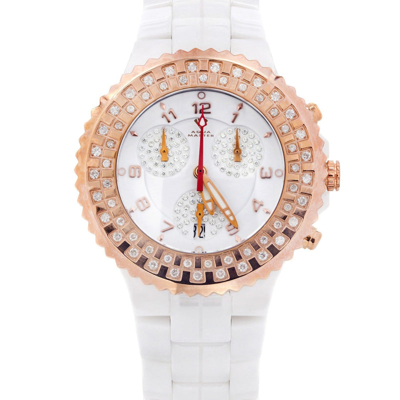 Womens Rose Gold Tone Diamond Watch | Appx 1.1 Carats