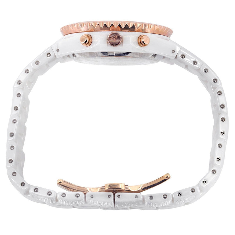 Womens Rose Gold Tone Diamond Watch | Appx 1.1 Carats
