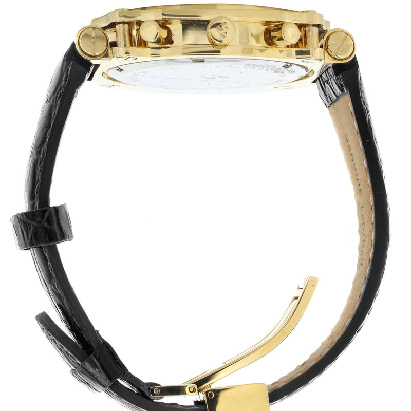 Mens Yellow Gold Tone Diamond Watch | Appx. 1.25 Carats