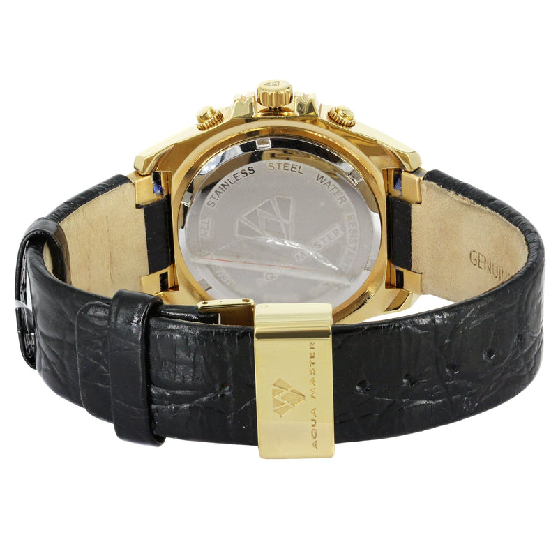 Mens Yellow Gold Tone Diamond Watch | Appx. 1.7 Carats