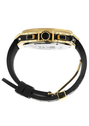Mens Yellow Gold Tone Diamond Watch | Appx. 4 Carats