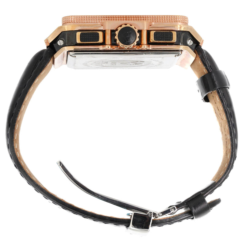 Mens Rose Gold Tone Diamond Watch | Appx. 4.25 Carats