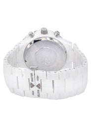 Mens White Gold Tone Diamond Watch | Appx. 2.85 Carats