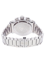 Mens White Gold Tone Diamond Watch | Appx. 0.22 Carats